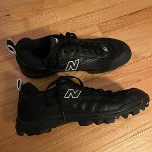 Black and White Cleats